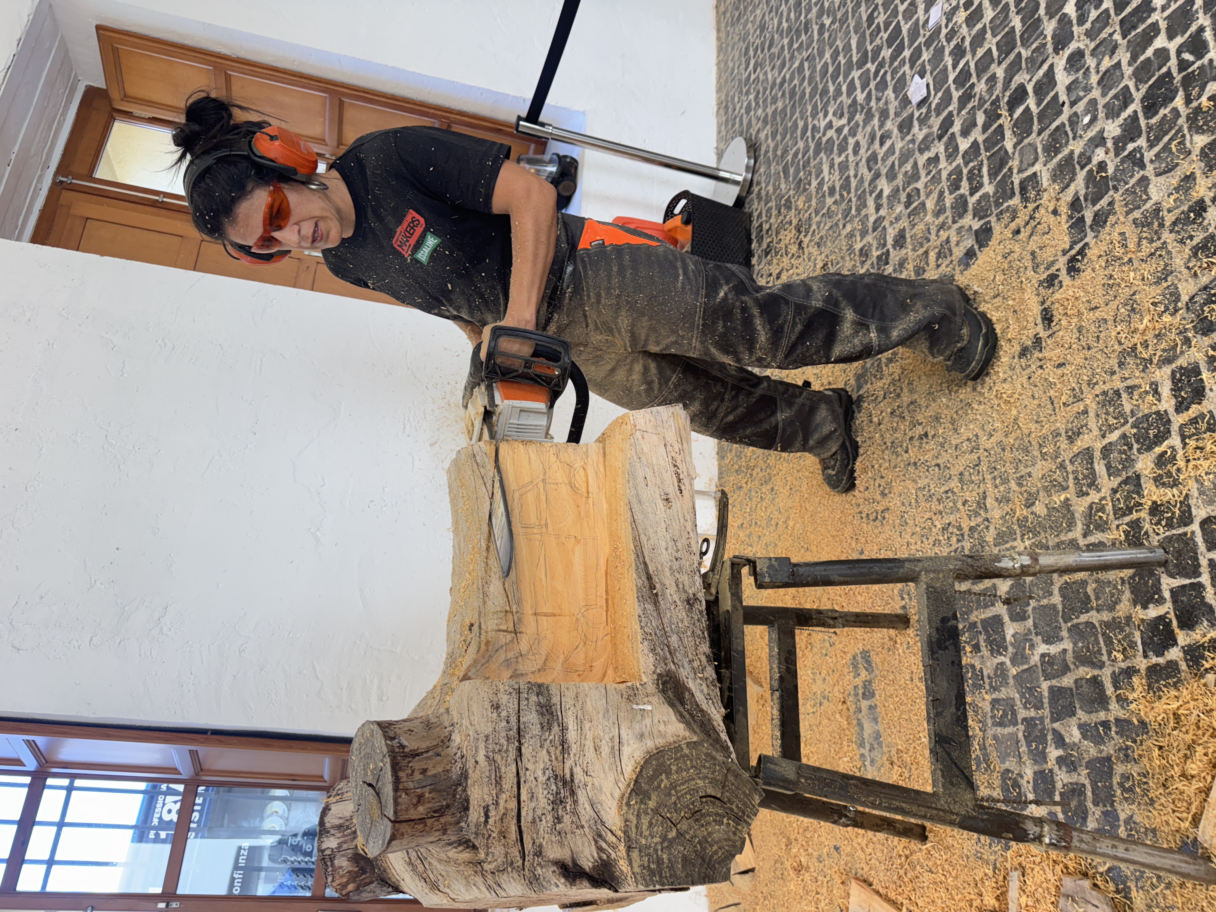 Maker trabajando en Territorio Makers 2025